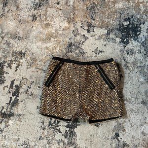 Gold Hot Pants/Short Shorts